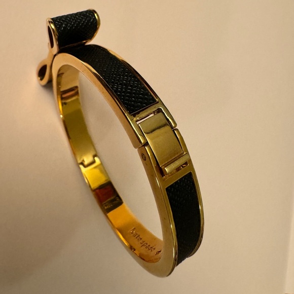 Kate Spade New York Leather Bow Bangle - Picture 3 of 3